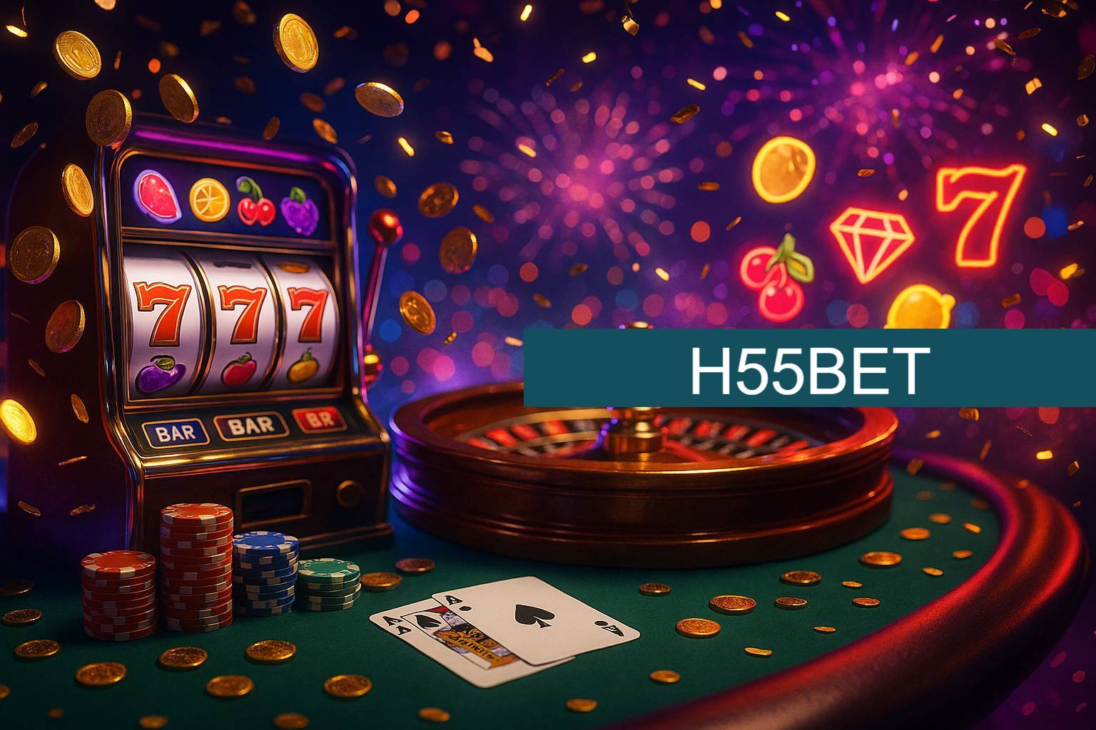 Jogos emocionantes no H55BET