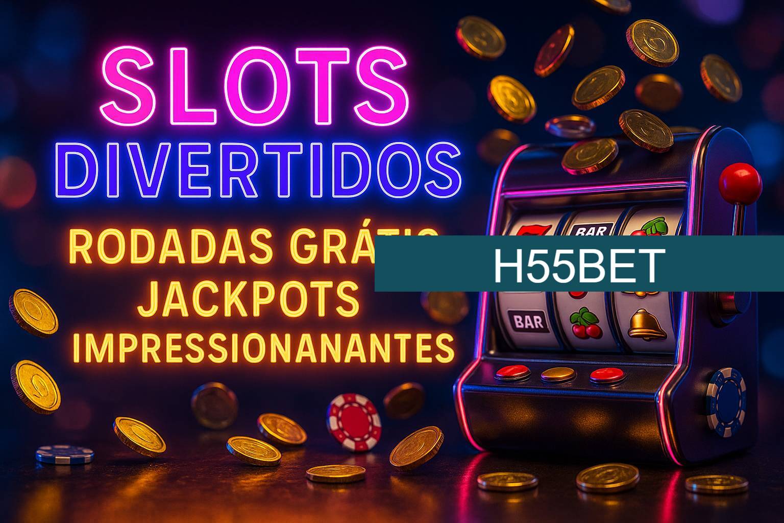 Diversos jogos de caça-níqueis